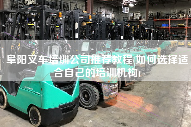阜阳叉车培训公司推荐教程(如何选择适合自己的培训机构)